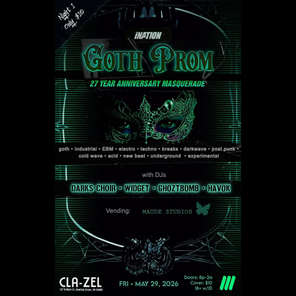 INation Goth Prom 27 Year Anniversary Masquerade | Cla-zel Theater
